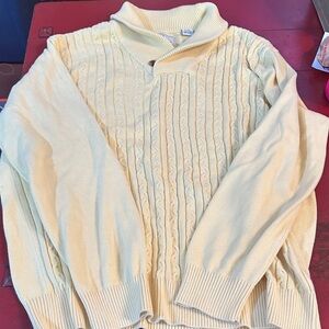 Southern Tide Men's V-Neck Sweater - yellow